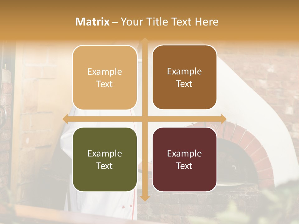 Cooked Cafeteria Emigrant PowerPoint Template