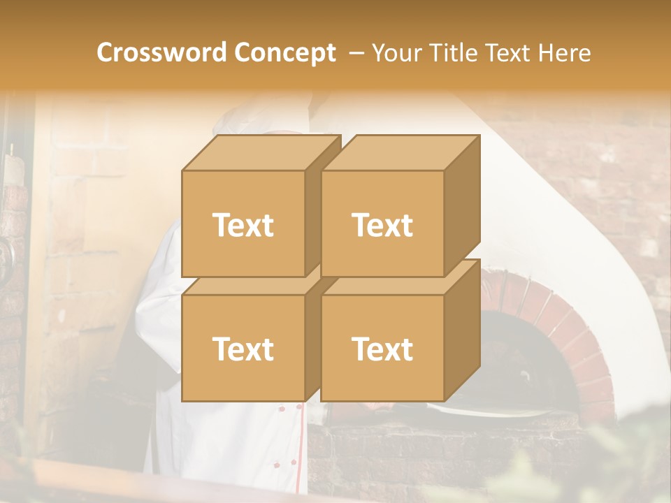 Cooked Cafeteria Emigrant PowerPoint Template