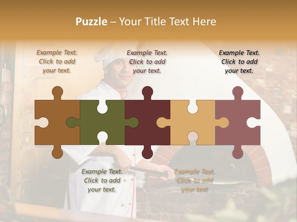 Cooked Cafeteria Emigrant PowerPoint Template