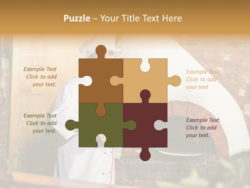 Cooked Cafeteria Emigrant PowerPoint Template