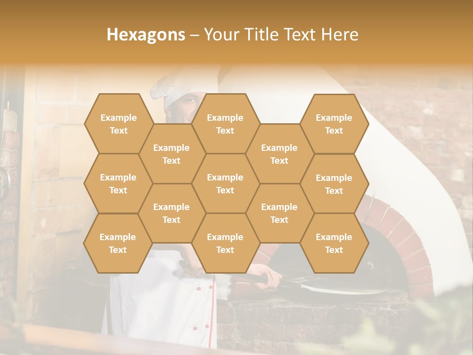 Cooked Cafeteria Emigrant PowerPoint Template