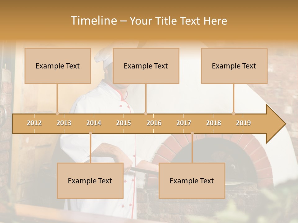 Cooked Cafeteria Emigrant PowerPoint Template