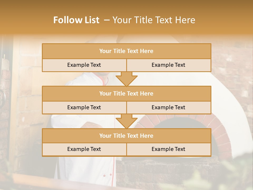 Cooked Cafeteria Emigrant PowerPoint Template