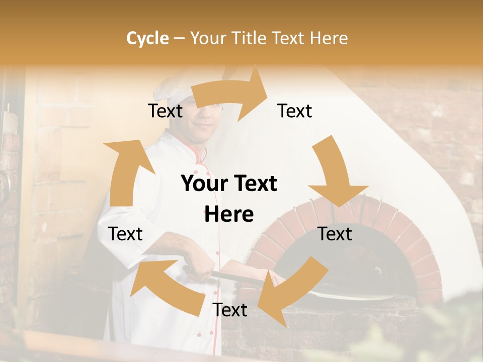 Cooked Cafeteria Emigrant PowerPoint Template