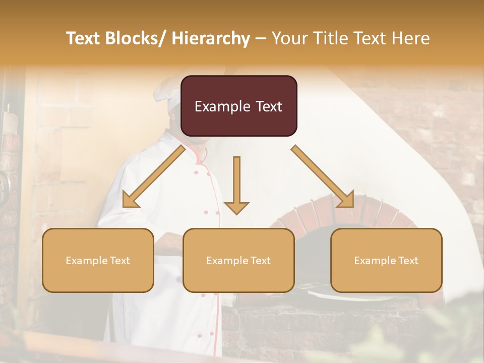 Cooked Cafeteria Emigrant PowerPoint Template