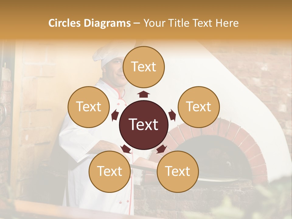 Cooked Cafeteria Emigrant PowerPoint Template