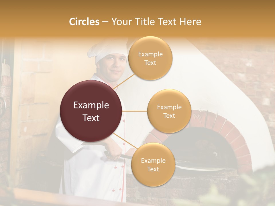 Cooked Cafeteria Emigrant PowerPoint Template