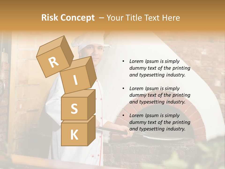 Cooked Cafeteria Emigrant PowerPoint Template