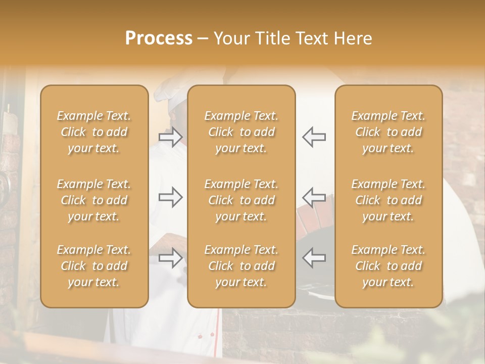 Cooked Cafeteria Emigrant PowerPoint Template