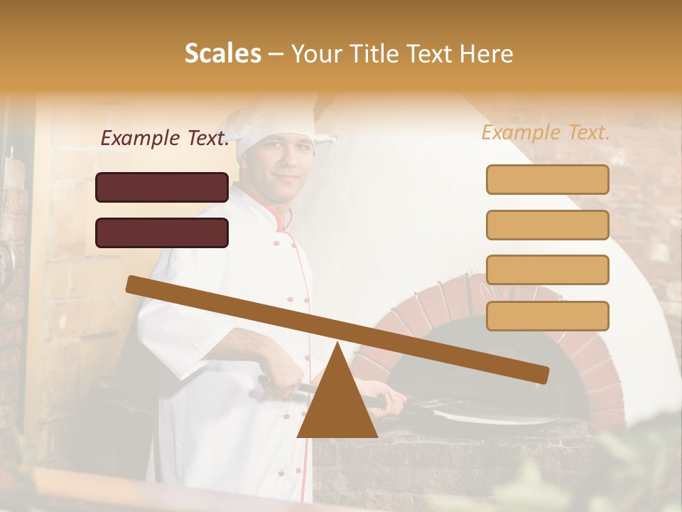 Cooked Cafeteria Emigrant PowerPoint Template