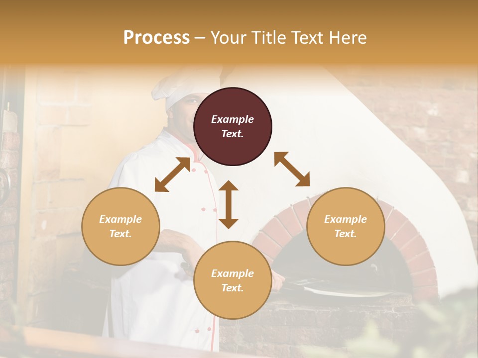 Cooked Cafeteria Emigrant PowerPoint Template