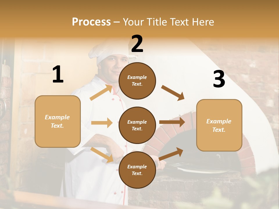 Cooked Cafeteria Emigrant PowerPoint Template