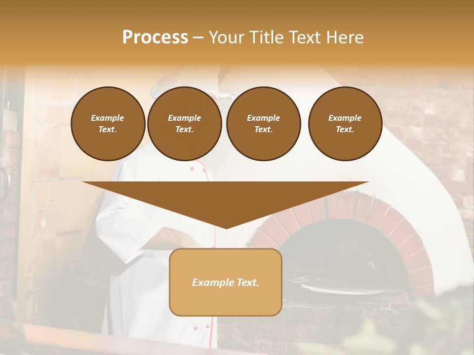 Cooked Cafeteria Emigrant PowerPoint Template