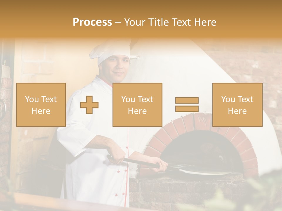 Cooked Cafeteria Emigrant PowerPoint Template