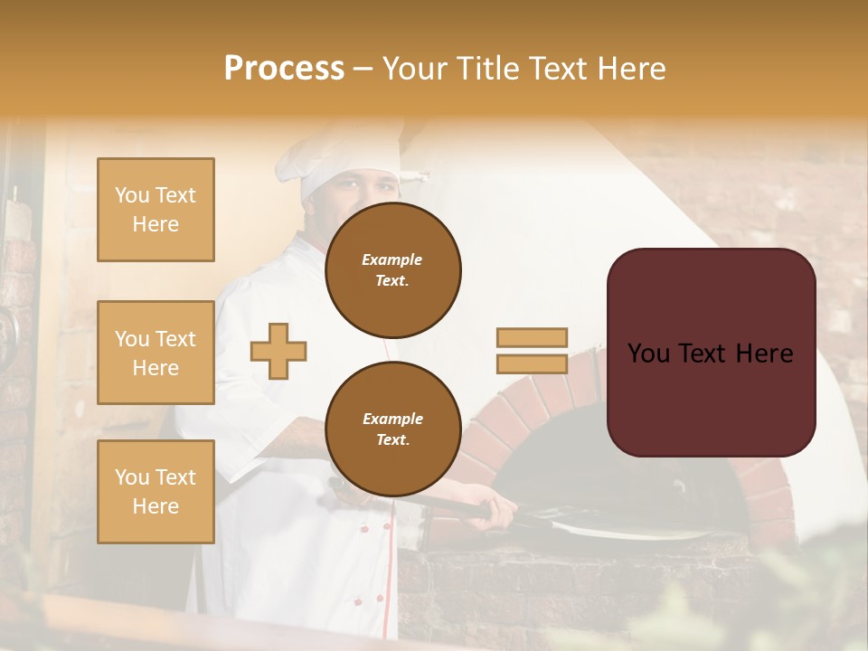 Cooked Cafeteria Emigrant PowerPoint Template