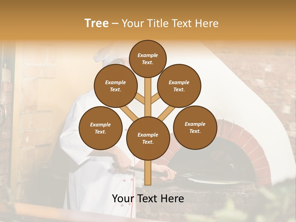 Cooked Cafeteria Emigrant PowerPoint Template