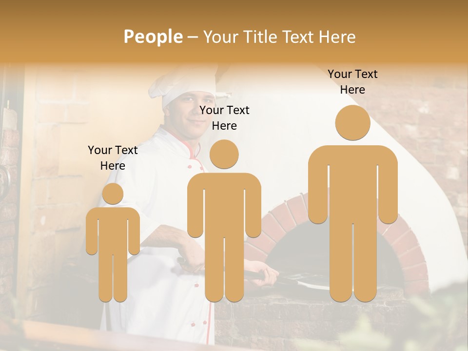 Cooked Cafeteria Emigrant PowerPoint Template