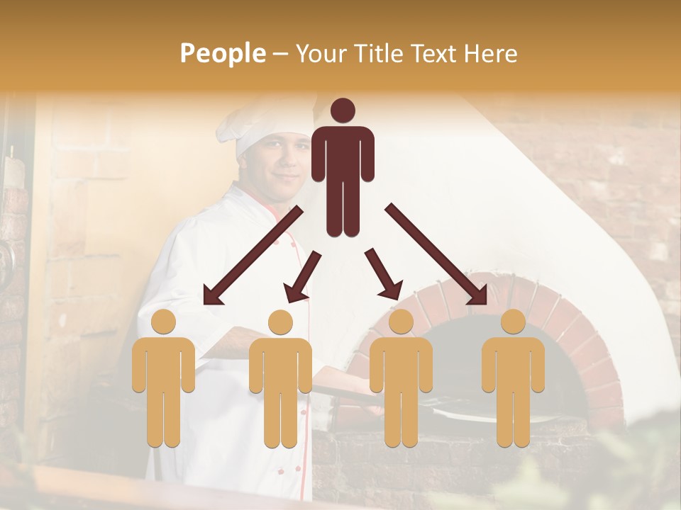 Cooked Cafeteria Emigrant PowerPoint Template