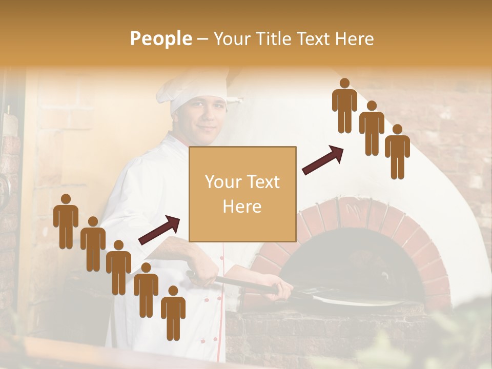 Cooked Cafeteria Emigrant PowerPoint Template
