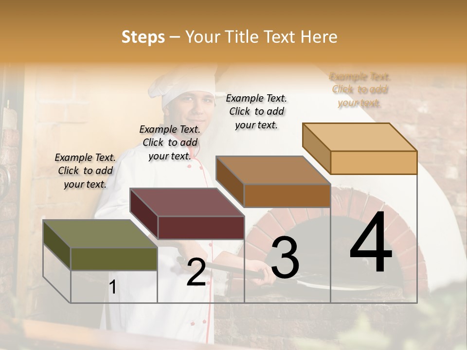 Cooked Cafeteria Emigrant PowerPoint Template