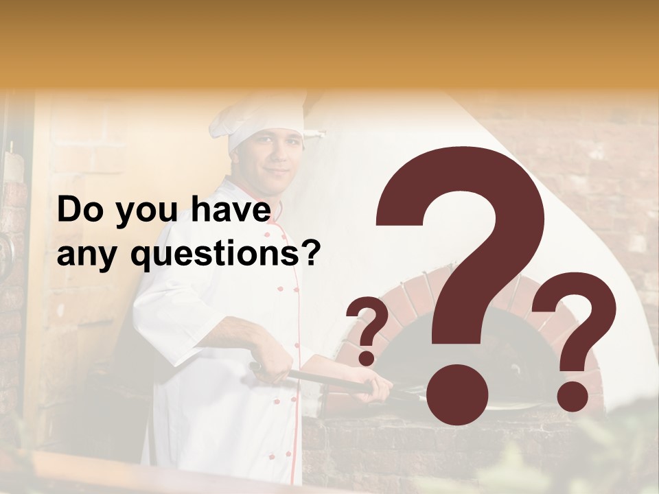 Cooked Cafeteria Emigrant PowerPoint Template