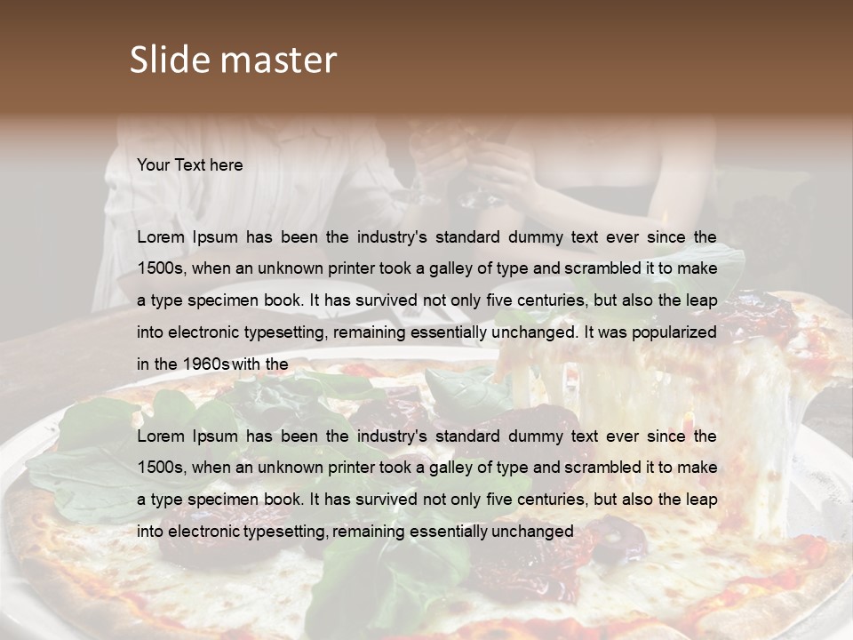 Onion Affair Grilled PowerPoint Template