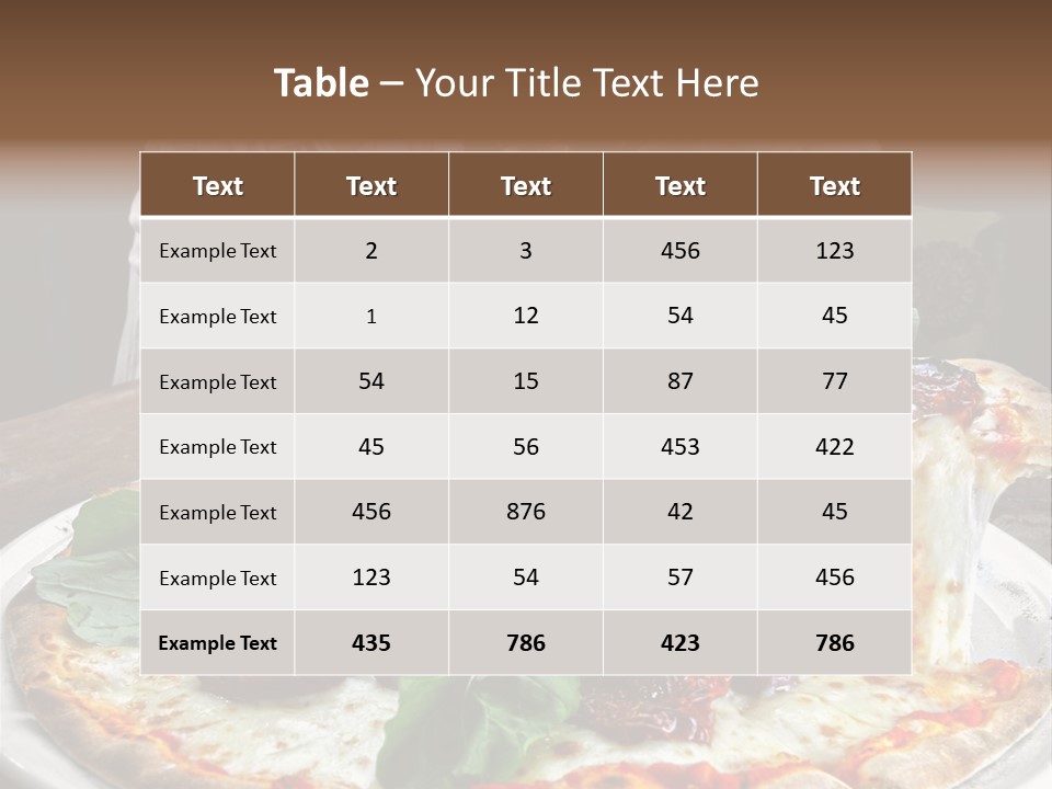 Onion Affair Grilled PowerPoint Template