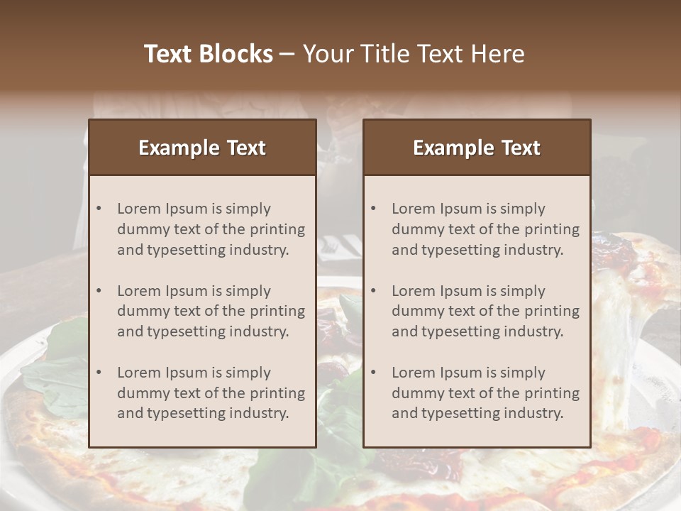 Onion Affair Grilled PowerPoint Template