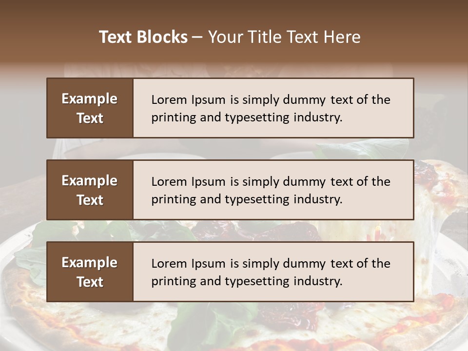 Onion Affair Grilled PowerPoint Template