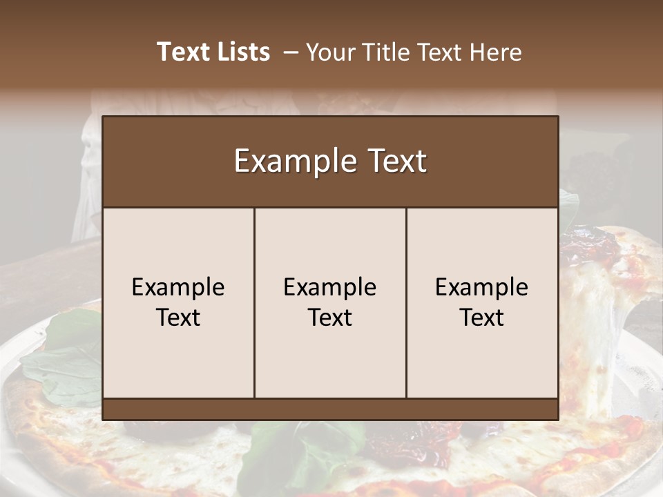 Onion Affair Grilled PowerPoint Template
