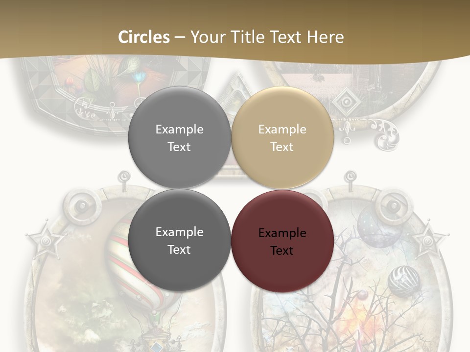 Cottage Retro Season PowerPoint Template