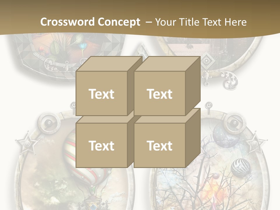 Cottage Retro Season PowerPoint Template
