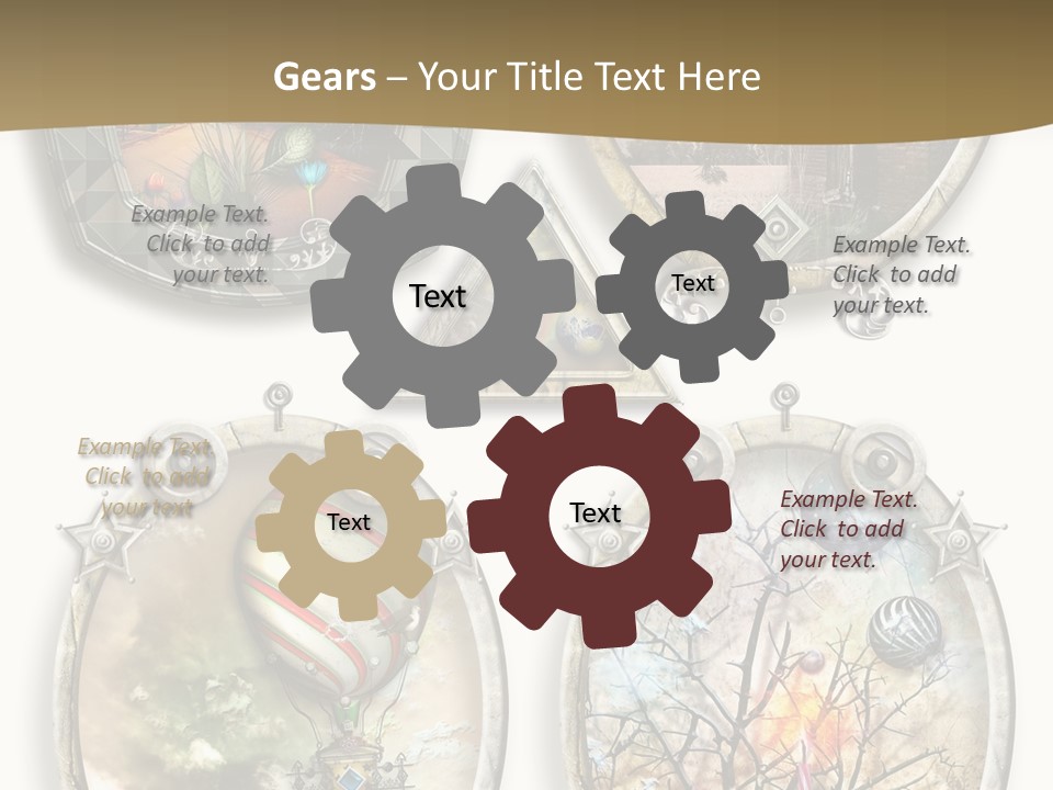 Cottage Retro Season PowerPoint Template