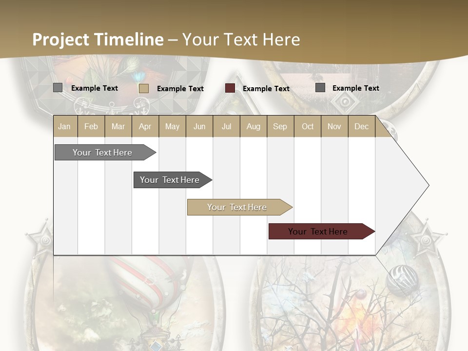 Cottage Retro Season PowerPoint Template