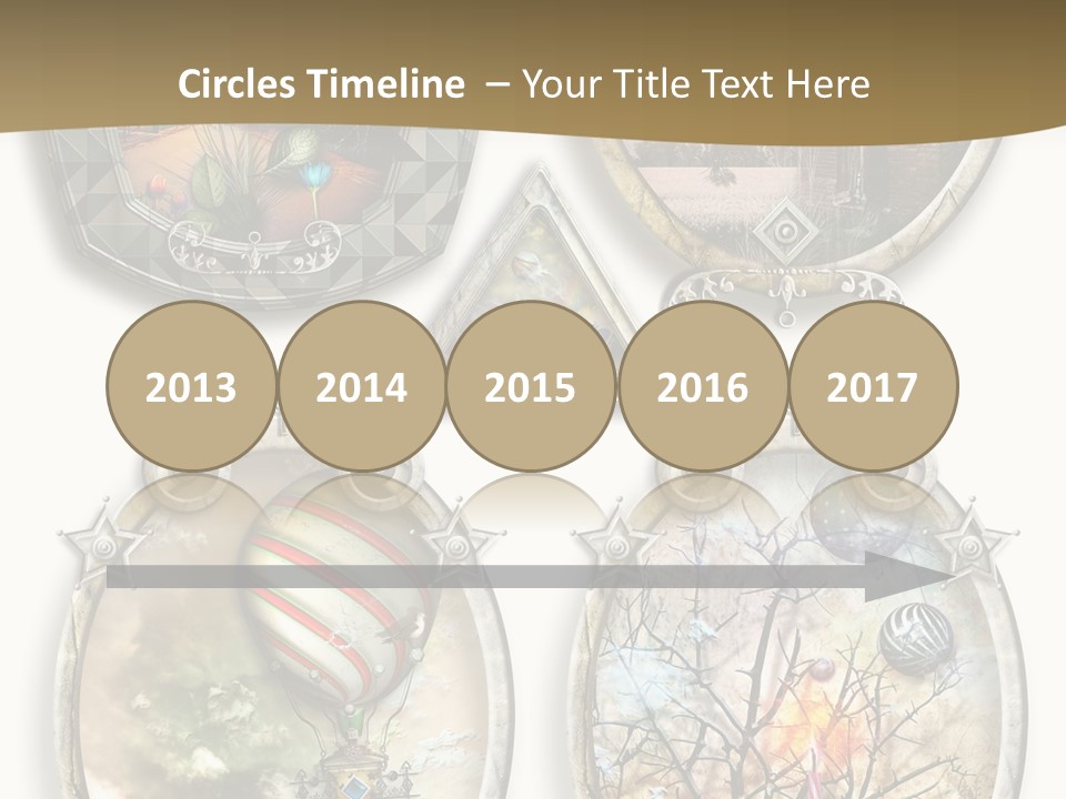 Cottage Retro Season PowerPoint Template