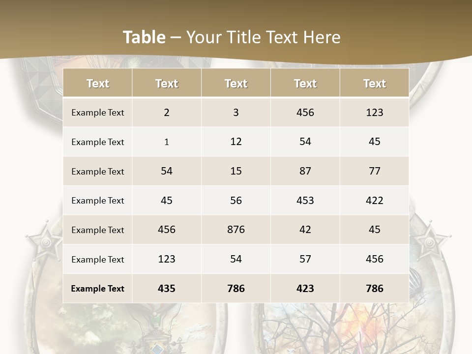 Cottage Retro Season PowerPoint Template