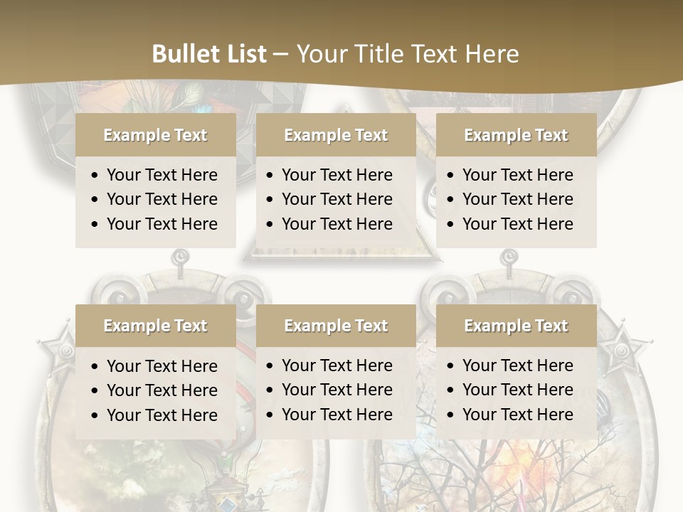 Cottage Retro Season PowerPoint Template
