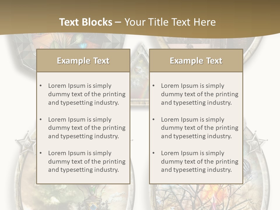 Cottage Retro Season PowerPoint Template