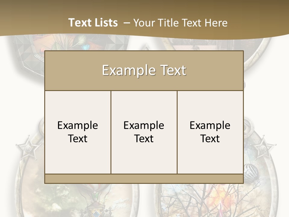 Cottage Retro Season PowerPoint Template