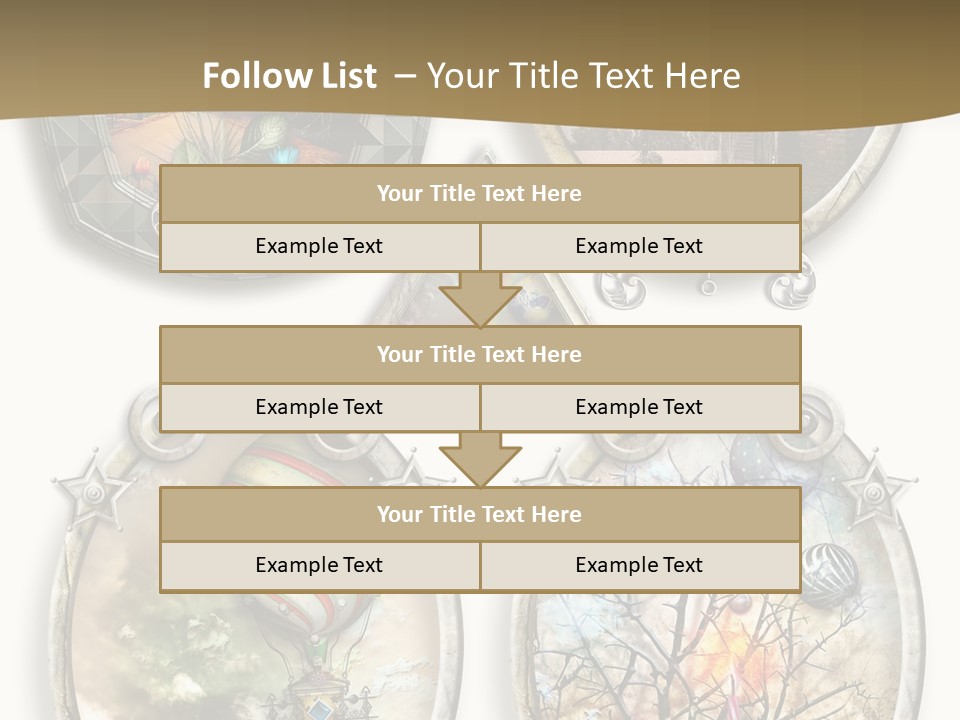 Cottage Retro Season PowerPoint Template