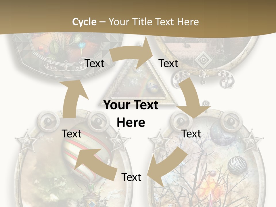 Cottage Retro Season PowerPoint Template