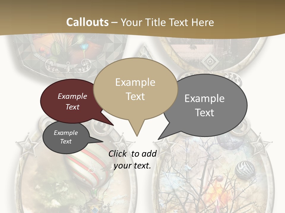 Cottage Retro Season PowerPoint Template