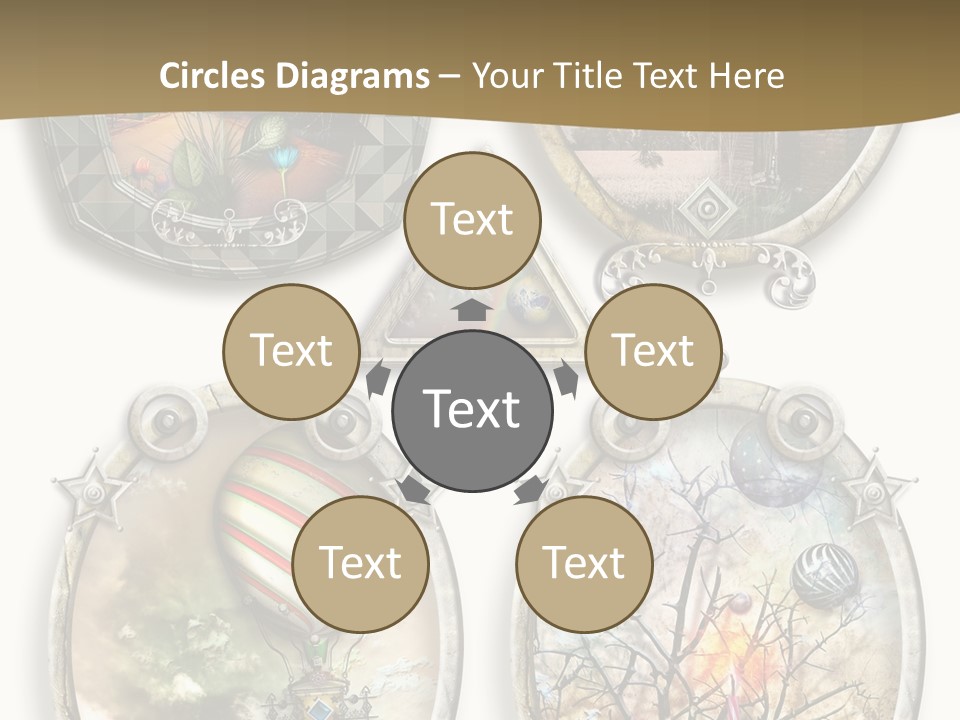 Cottage Retro Season PowerPoint Template