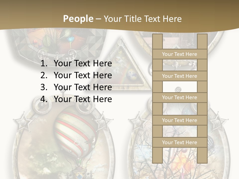 Cottage Retro Season PowerPoint Template