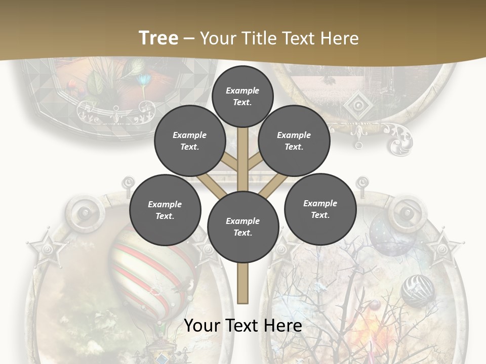 Cottage Retro Season PowerPoint Template