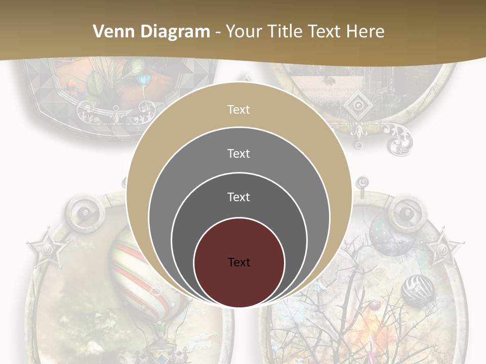 Cottage Retro Season PowerPoint Template