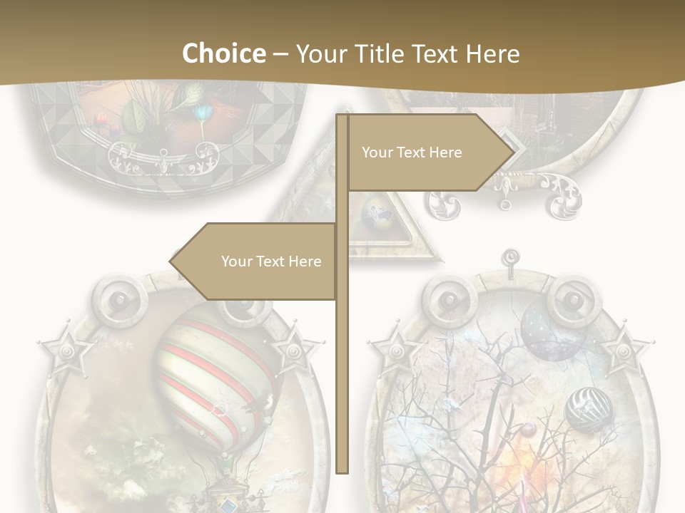 Cottage Retro Season PowerPoint Template
