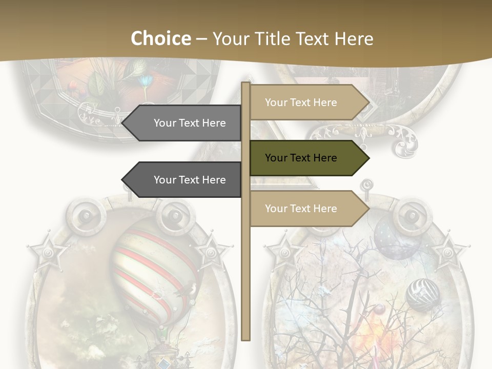 Cottage Retro Season PowerPoint Template