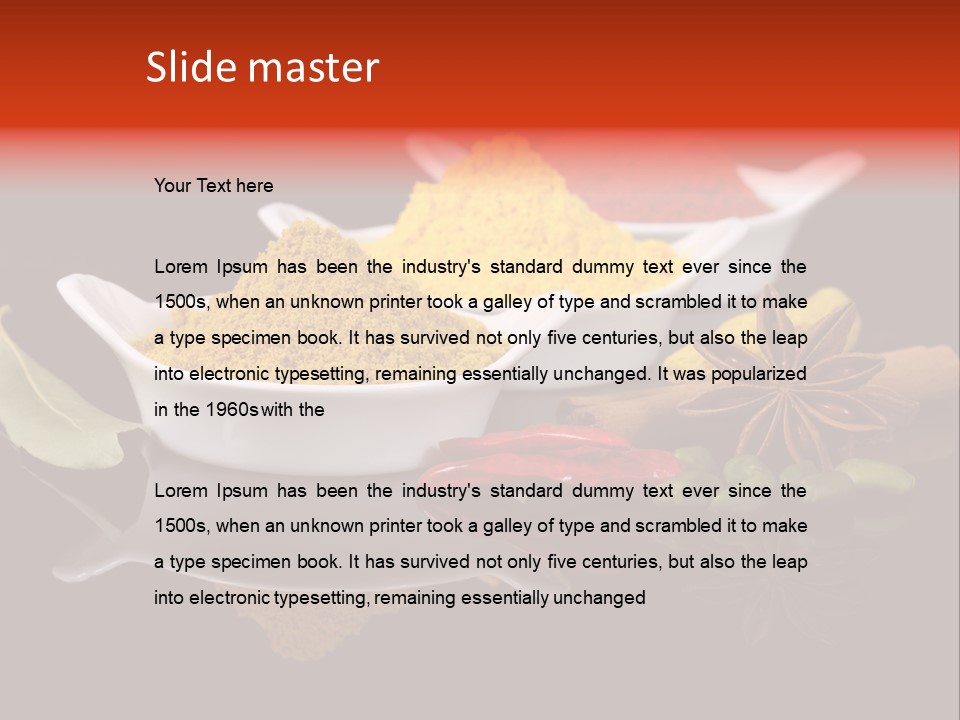 Diversity Chili Pistachio PowerPoint Template