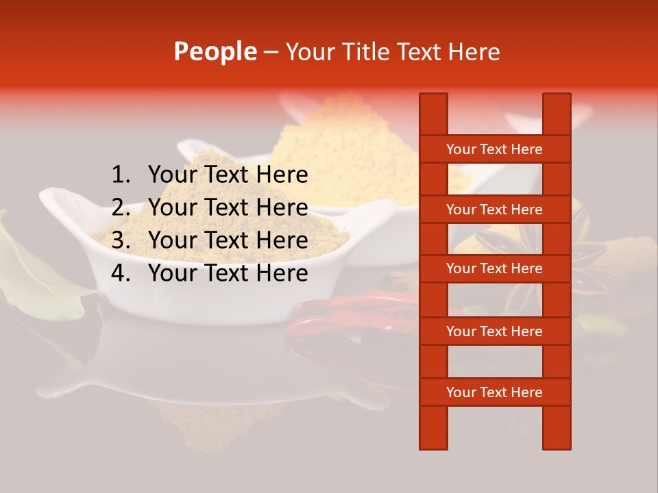 Diversity Chili Pistachio PowerPoint Template